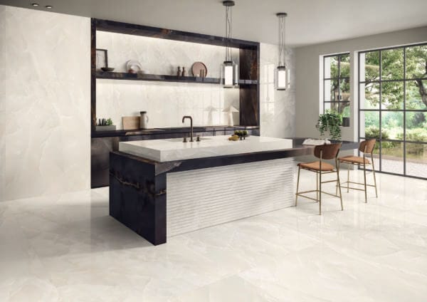 Onyx Ivory Polished Porcelain (Sample)